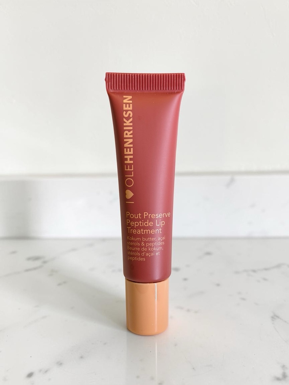 Olehenriksen Pout Preserve Peptide Lip Treatment - Cocoa Crème